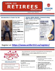 RETIREES NEWSLETTER MAY 2025 Page 1
