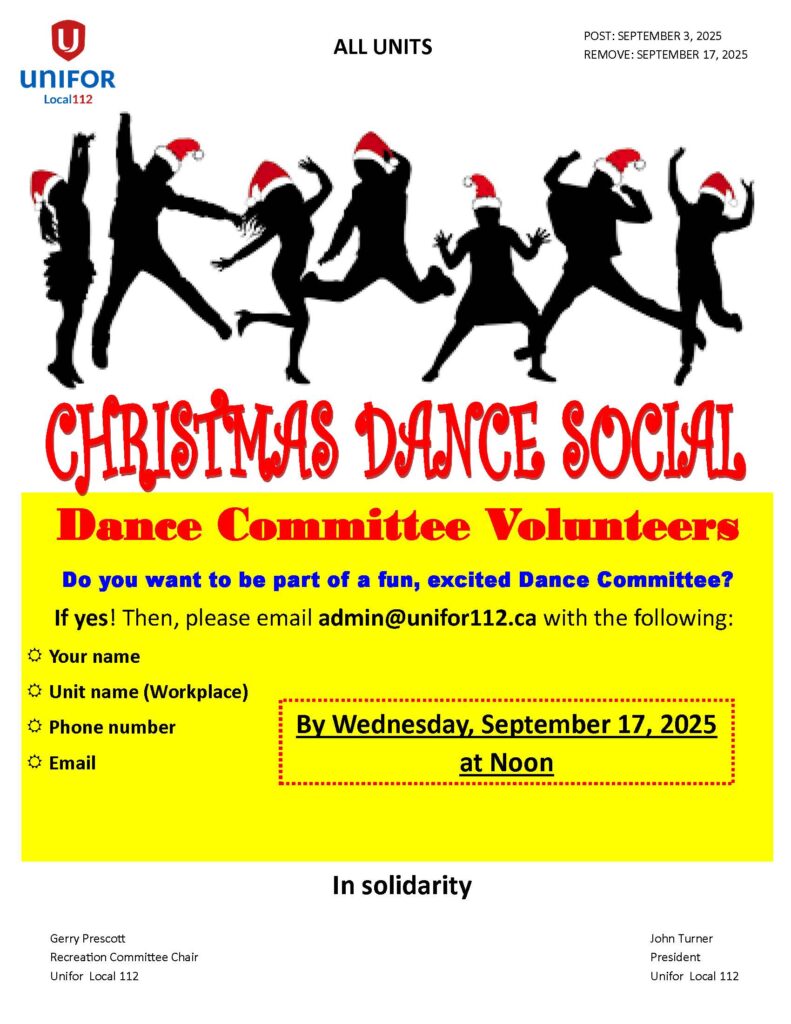 2025 DANCE COMMITTEE MEMBERS
