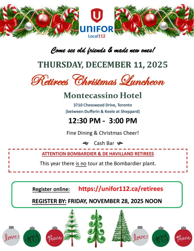 2025 RETIREES CHRISTMAS LUNCHEON INVITATIONS INVITE SENT OCT 23, 2025