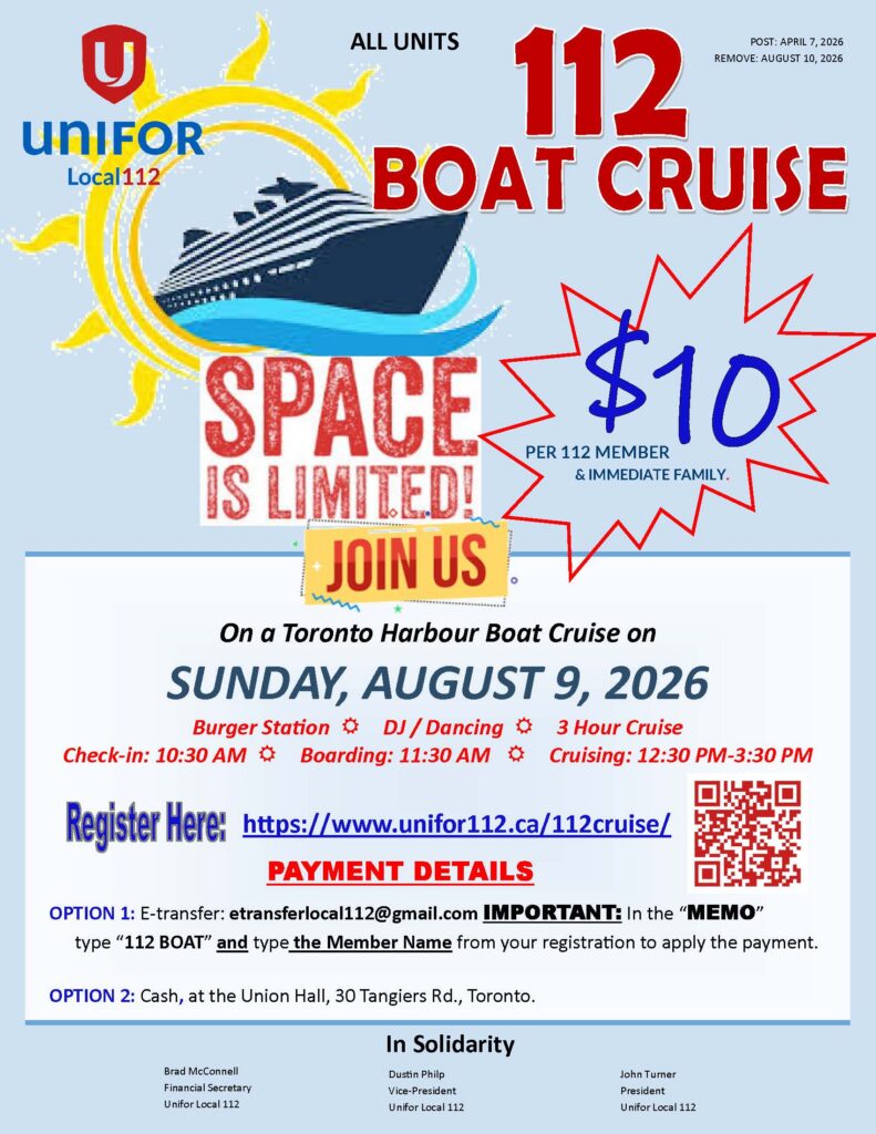 112 BOAT CRUISE 2026