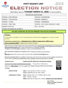 HR ELECTION NOTICE