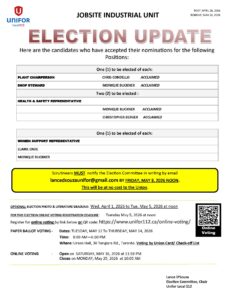 JI 2026 ELECTION UPDATE
