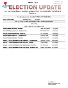 MPGC 2026 ELECTION UPDATE