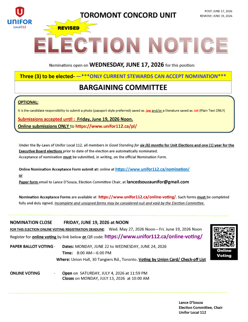 TC 2026 BC ELECTION NOTICE REVISED JUNE 17, 2026