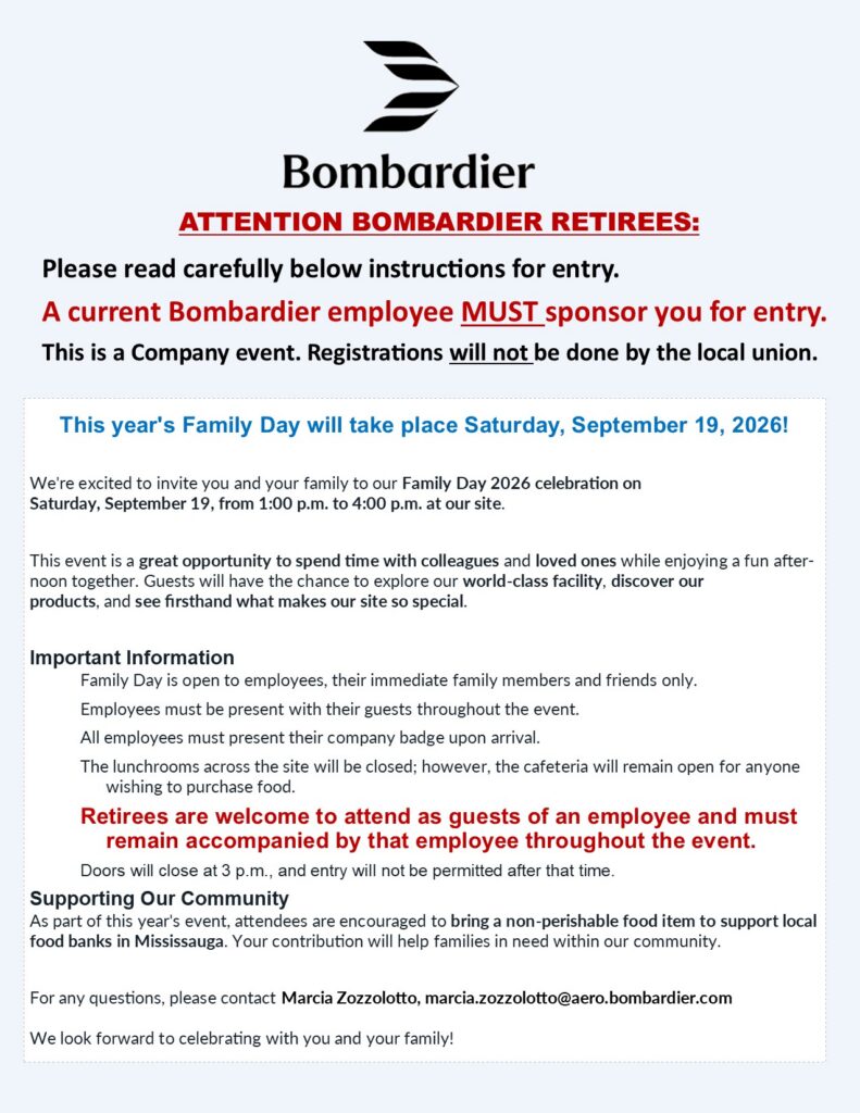 2026 BOMBARDIER FAMILY DAY