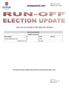 BA 2026 RUN OFF ELECTION RESULTS