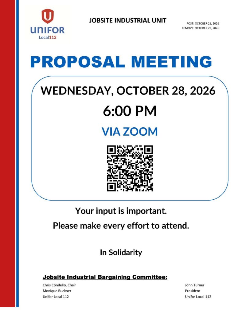 JI PROPOSAL MEETING NOTICE
